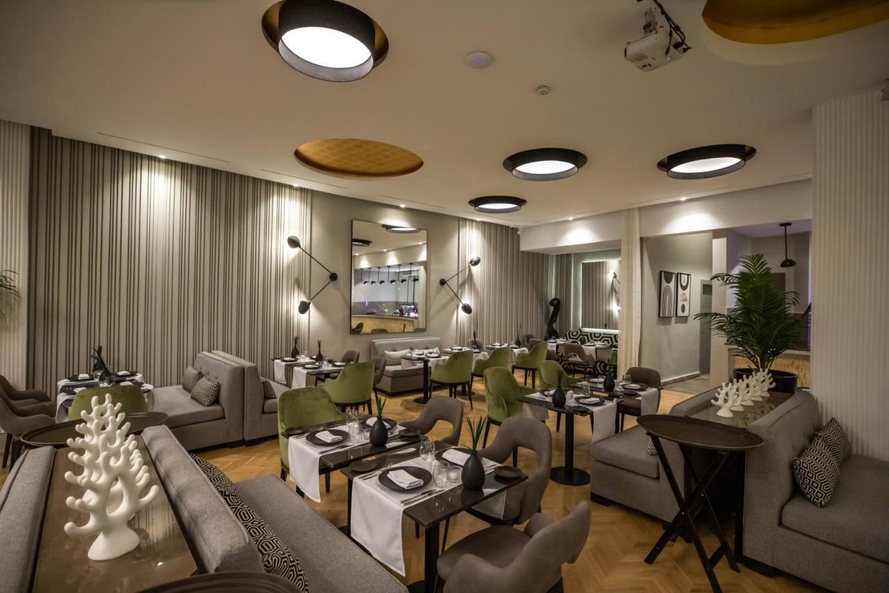 Gray Boutique Hotel Casablanca Kültér fotó The interior of the restaurant