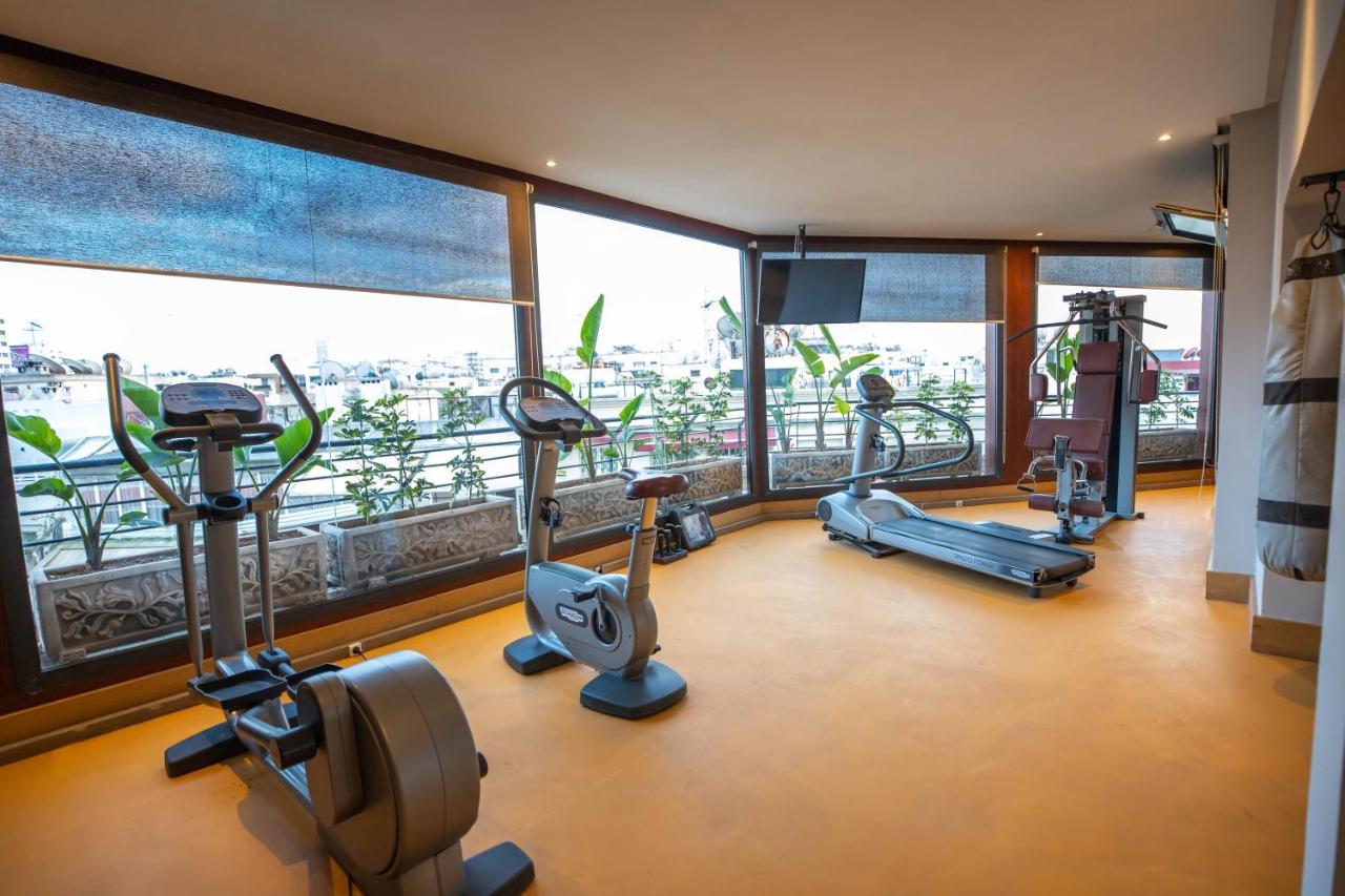 Gray Boutique Hotel Casablanca Kültér fotó The gym at the hotel