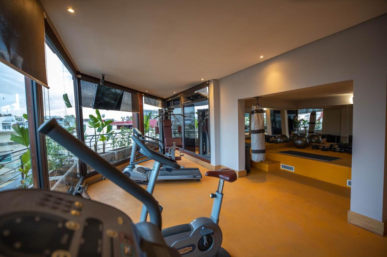 Gray Boutique Hotel Casablanca Kültér fotó The gym at the hotel
