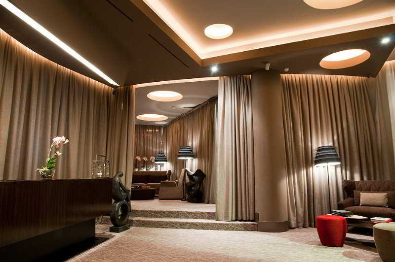 Gray Boutique Hotel Casablanca Kültér fotó The interior of the lounge